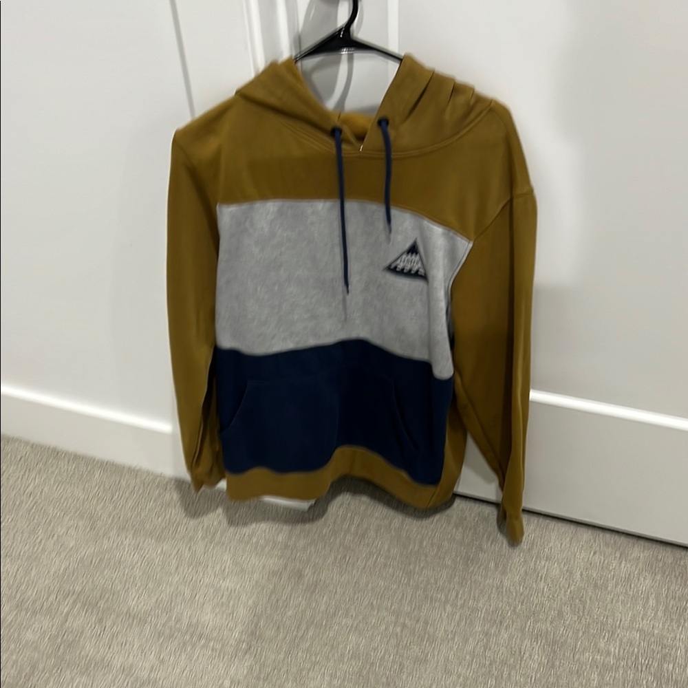 Colorblock Hoodie with Logo